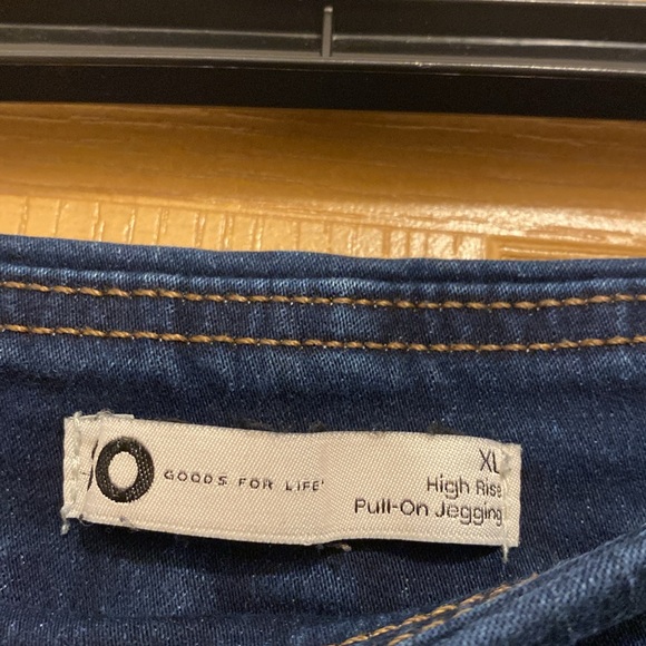 Dark Blue Women's Jeans So Good For Life XL Pull on jugging - Picture 2 of 3